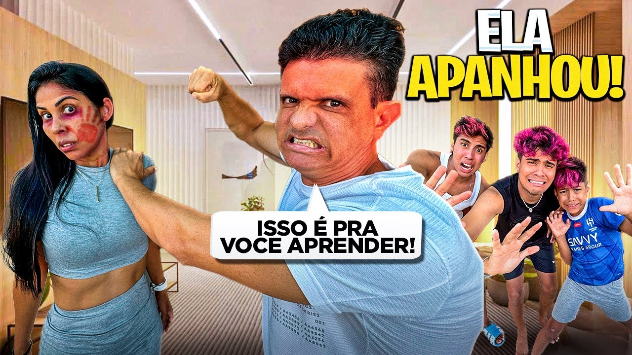 MEU PAI BATEU NA MINHA MÃE E DEU BRIGA *terminaram, Robson Abreu e Richard Abreu