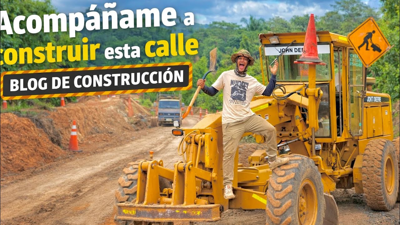 Así se Construye una Calle Desde Cero! 🚜💪🛣️ Maquinaria Pesada en Acción -los menores Rd 