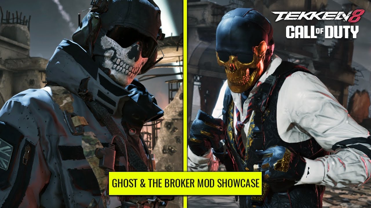 Tekken 8 | Call of Duty Ghost & The Broker Mod Showcase