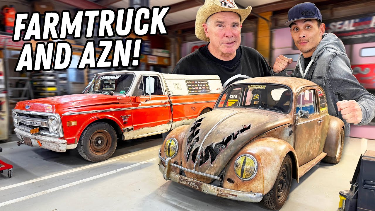 Farmtruck & AZN's Car Collection + Shop Tour!