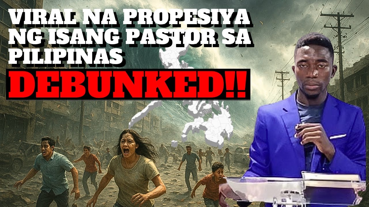 DEBUNKED: VIRAL NA PROPESIYA NG ISANG PASTOR TUNGKOL SA PILIPINAS