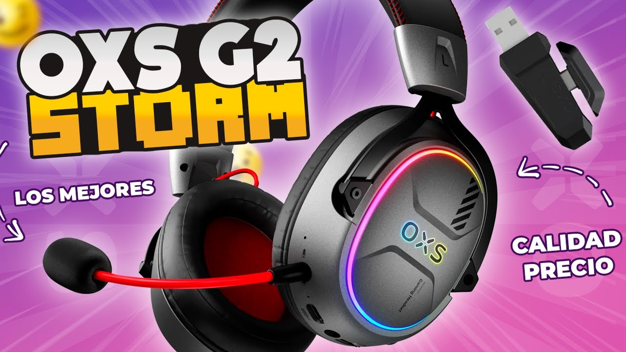 🎧 OXS Storm G2 🔥 ¿Los MEJORES audífonos gamer calidad-precio?