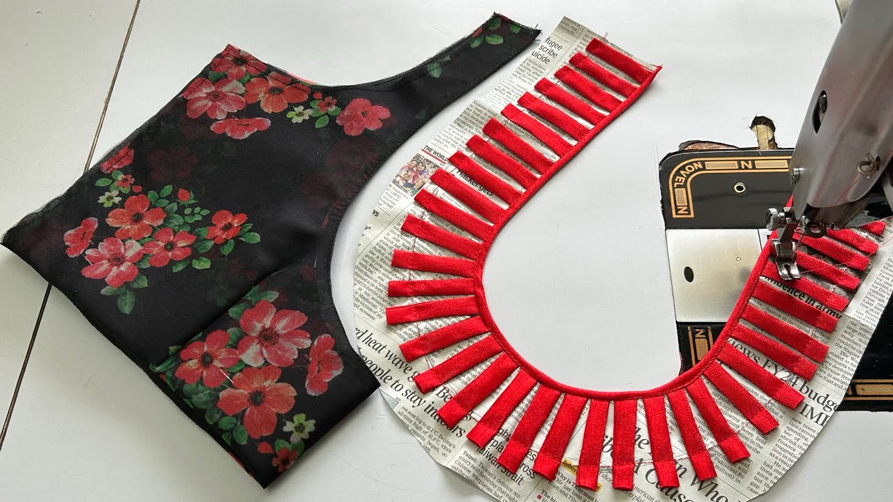 Designer Blouse Design | Back Neck Blouse Design Cutting And Stitching | Blouse Back Neck Designs