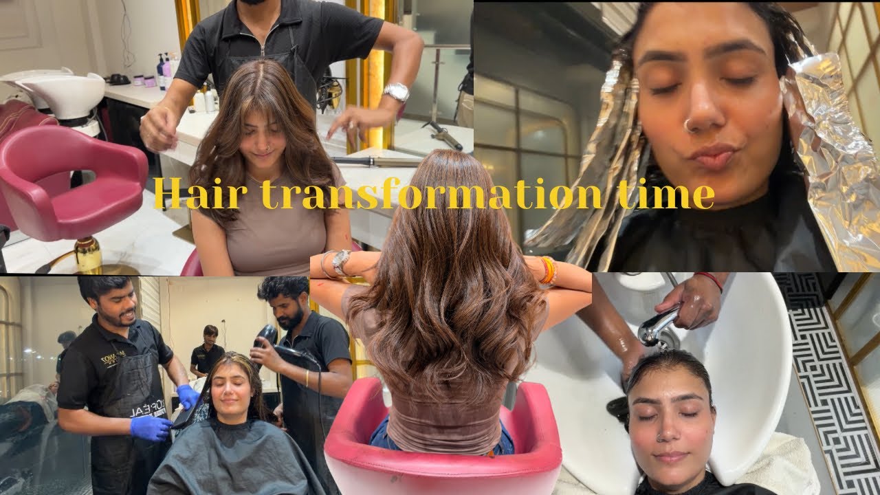Best hair colour shade for Indian skin// balayage hair colour// hair transformation 2025