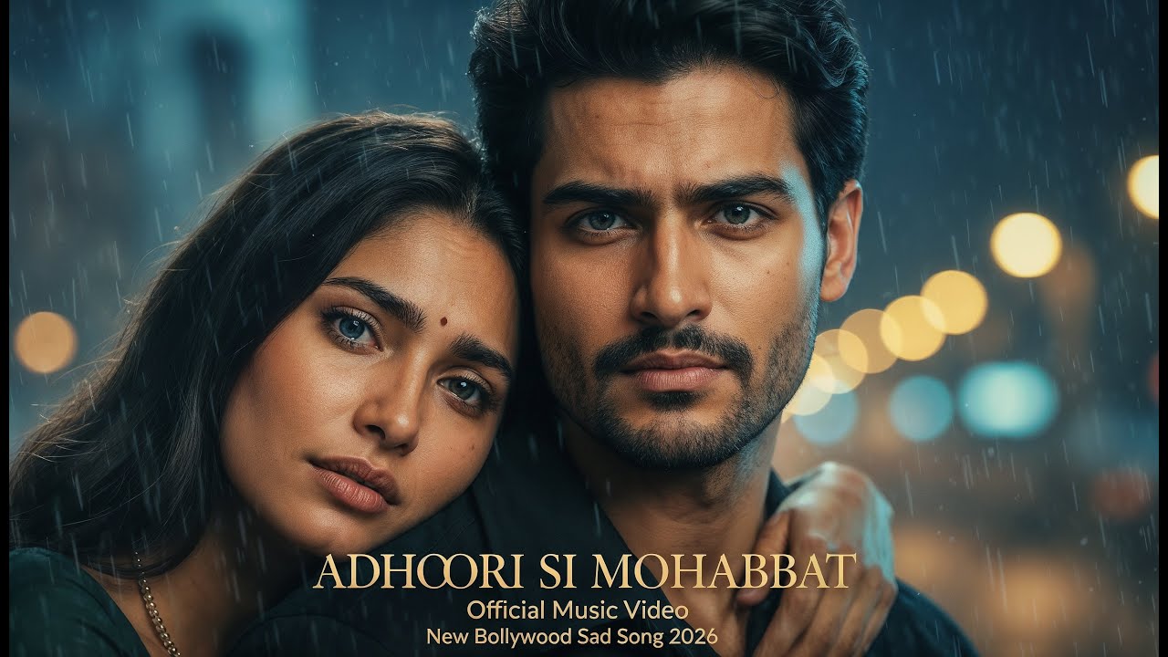 Adhoori Si Mohabbat 💔 | New Bollywood Sad Song 2025 | Arijit Singh Style | Official Music Video
