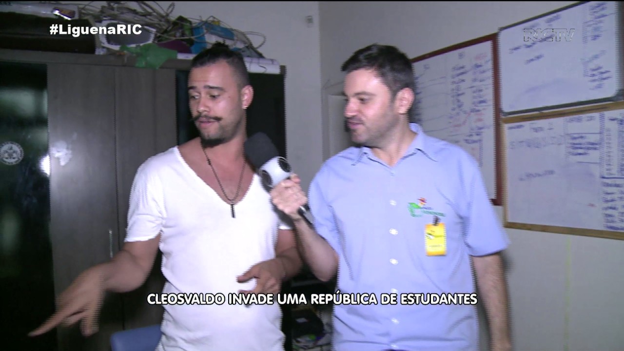Cleosvaldo invade rep&uacute;blica de estudantes- parte 1