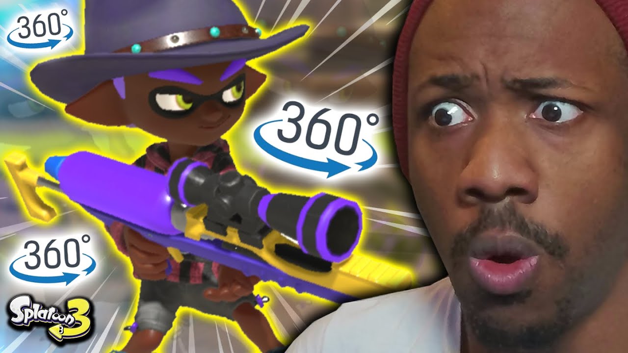 I Reacted to YOUR INSANE Trickshots in Splatoon 3
