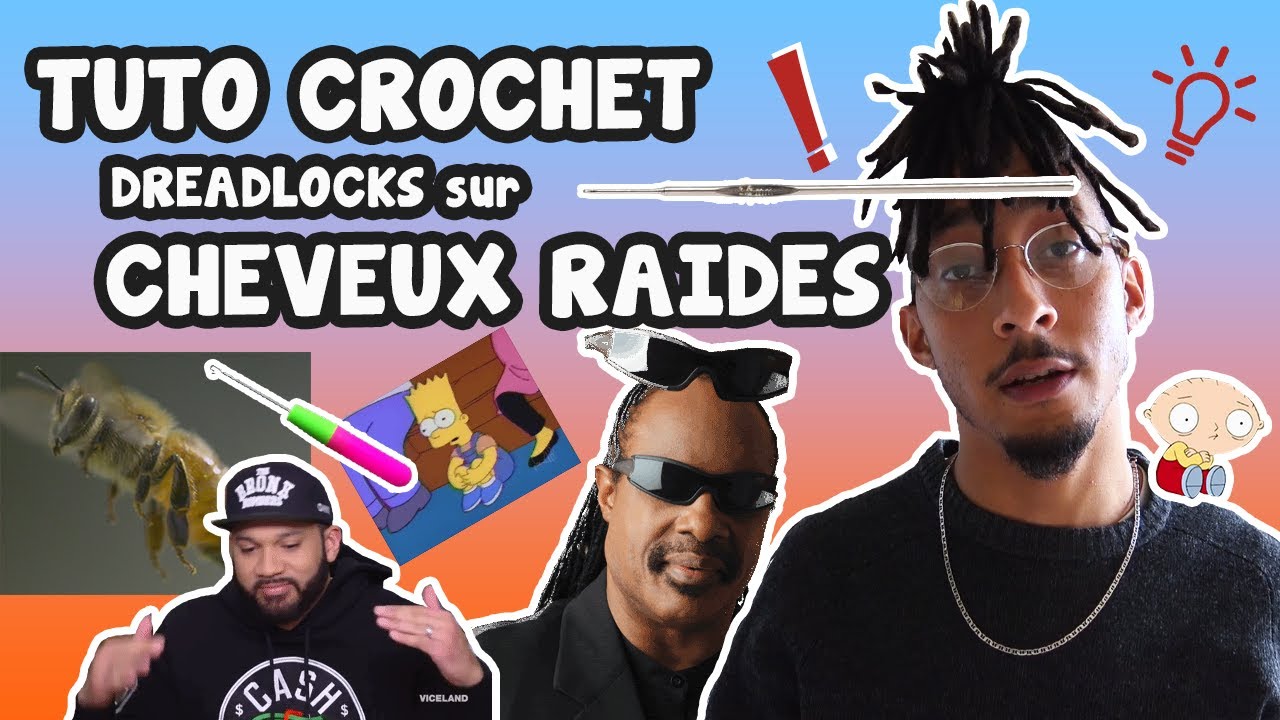 Départ CROCHET DREADLOCKS sur TOUS TYPES DE CHEVEUX | FRANCE