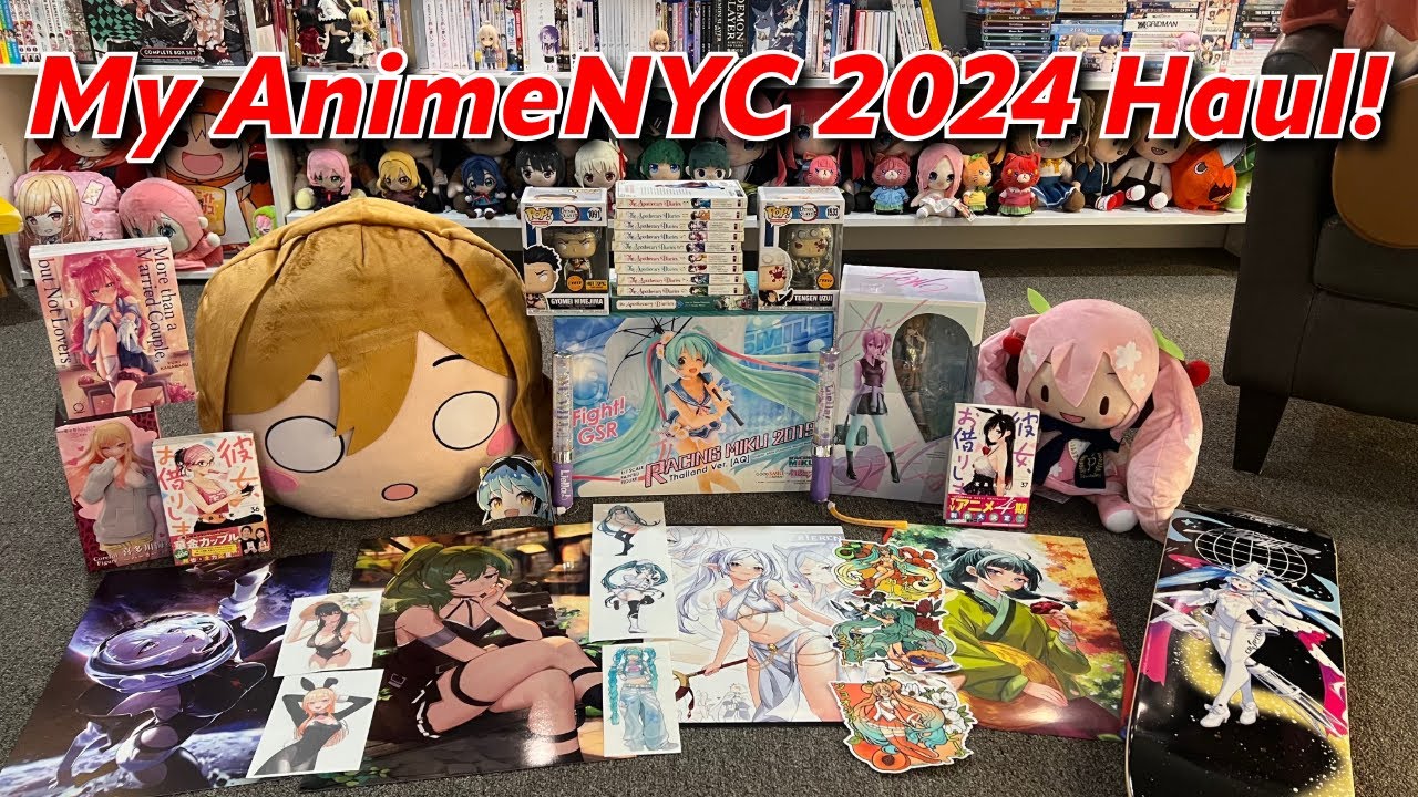 My AnimeNYC 2024 Haul!