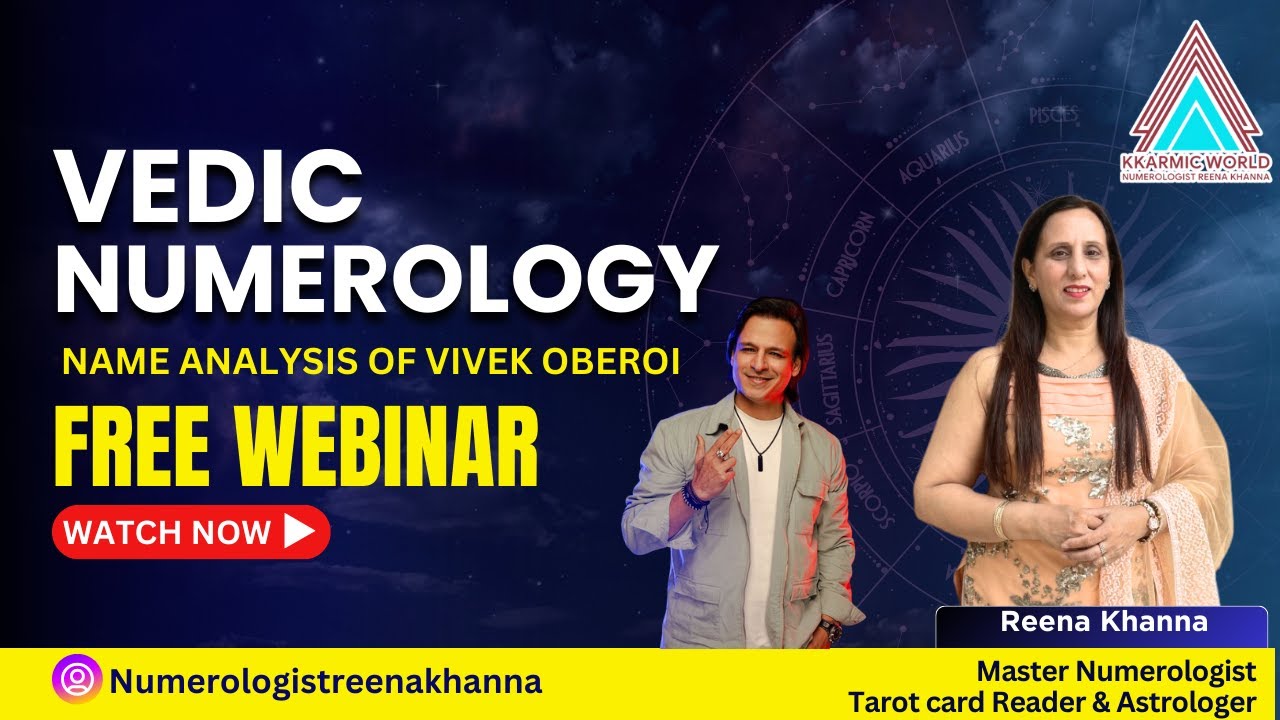 Name Numerology Free Webinar || Vedic Numerology online course ||Numerology Webinar|| Reena Khanna