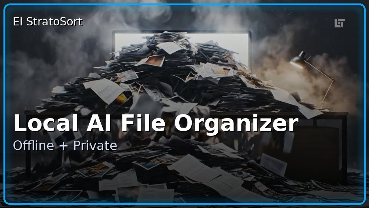 ElStratoSort - Local AI File Organizer (Offline + Private)