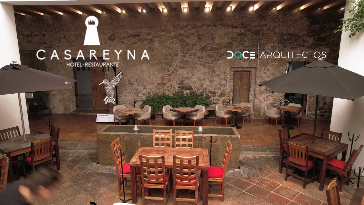CASAREYNA | HOTEL -RESTAURANTE | DOCE ARQUITECTOS | RECORRIDO POR PATIOS Y HABITACIONES