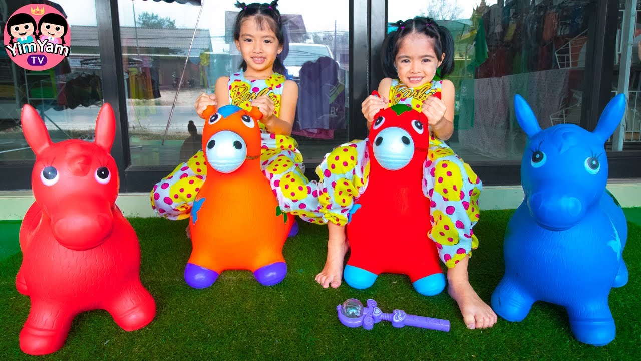 หนูยิ้มหนูแย้ม | ม้าดึ๋งๆตัวใหม่ Horse New Toys