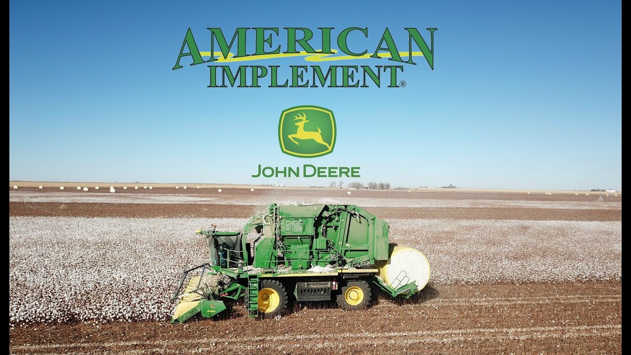 Kansas Cotton Harvest with John Deere CS690