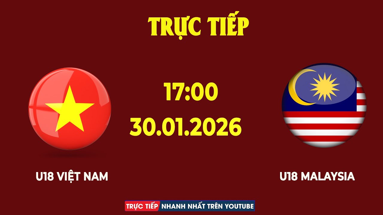 U18 Việt Nam vs U18 Malaysia | U18 Đông Nam Á | Trận Đấu Nghẹt Thở Tới Những Phút Cuối