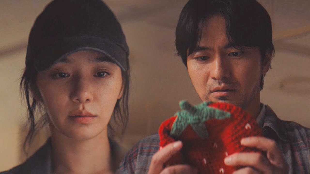 Kang No-eul (Pink Guard 011), Park Gyeong-seok (Player 246) & his daughter (Squid Game)