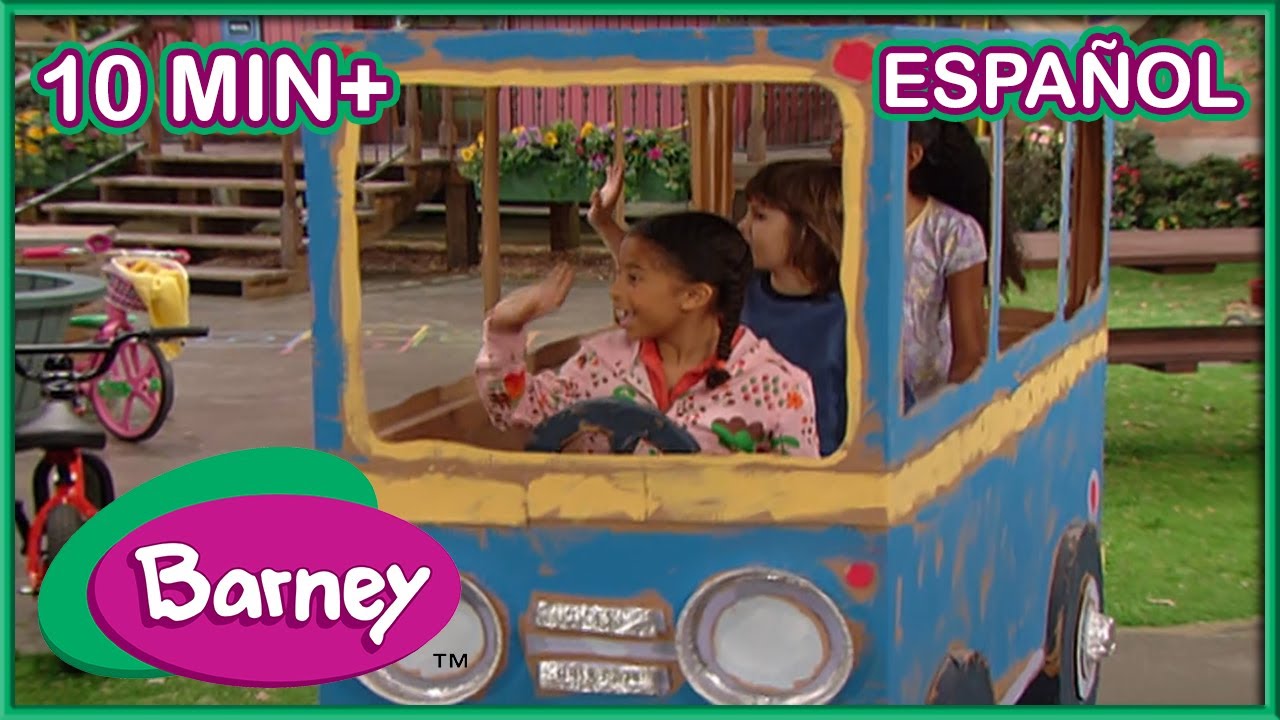 Las ruedas en el bus 🚌 10+ minutos 🎶 canciones 🎶 Barney