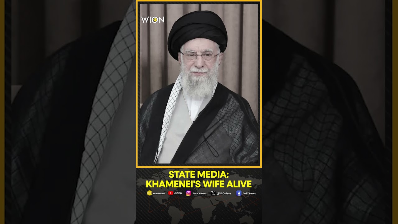 US-Iran War: Iran State Media Says Late Supreme Leader&rsquo;s Wife Is Alive | WION