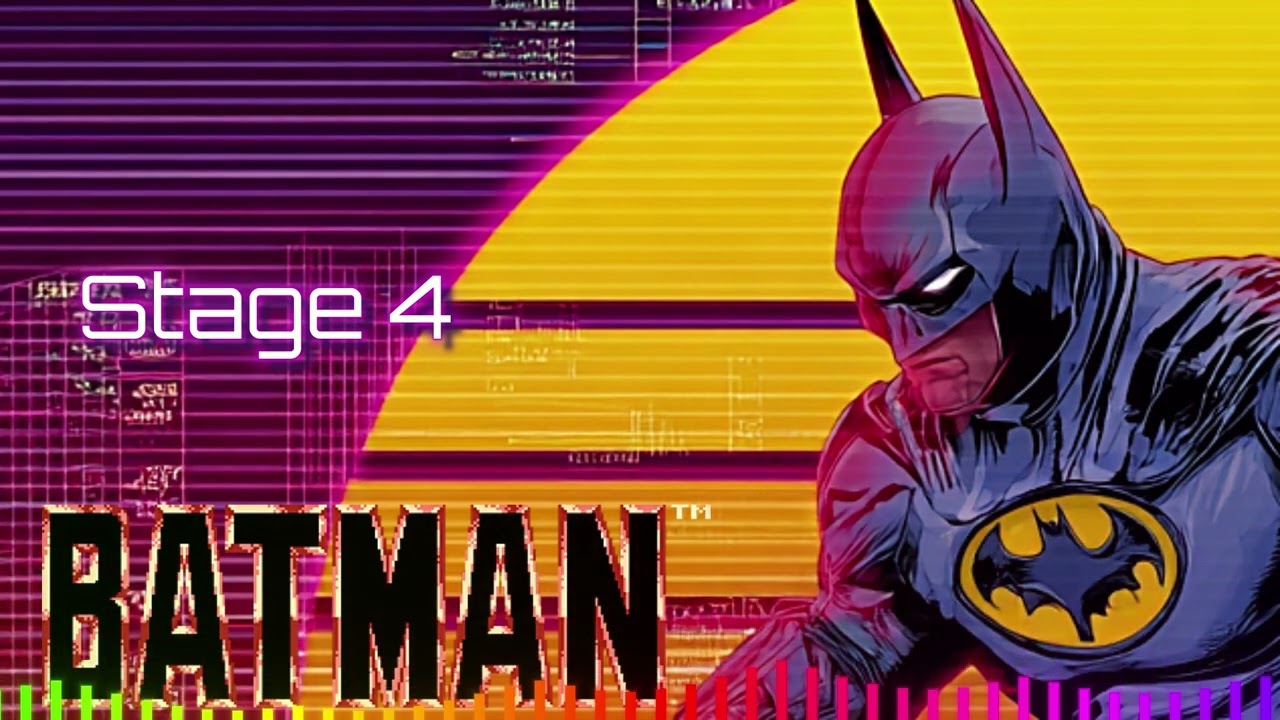 Batman ~ Stage 4 ~ OST 80s Synthwave ~ Electro Pop Version ~ NES ~