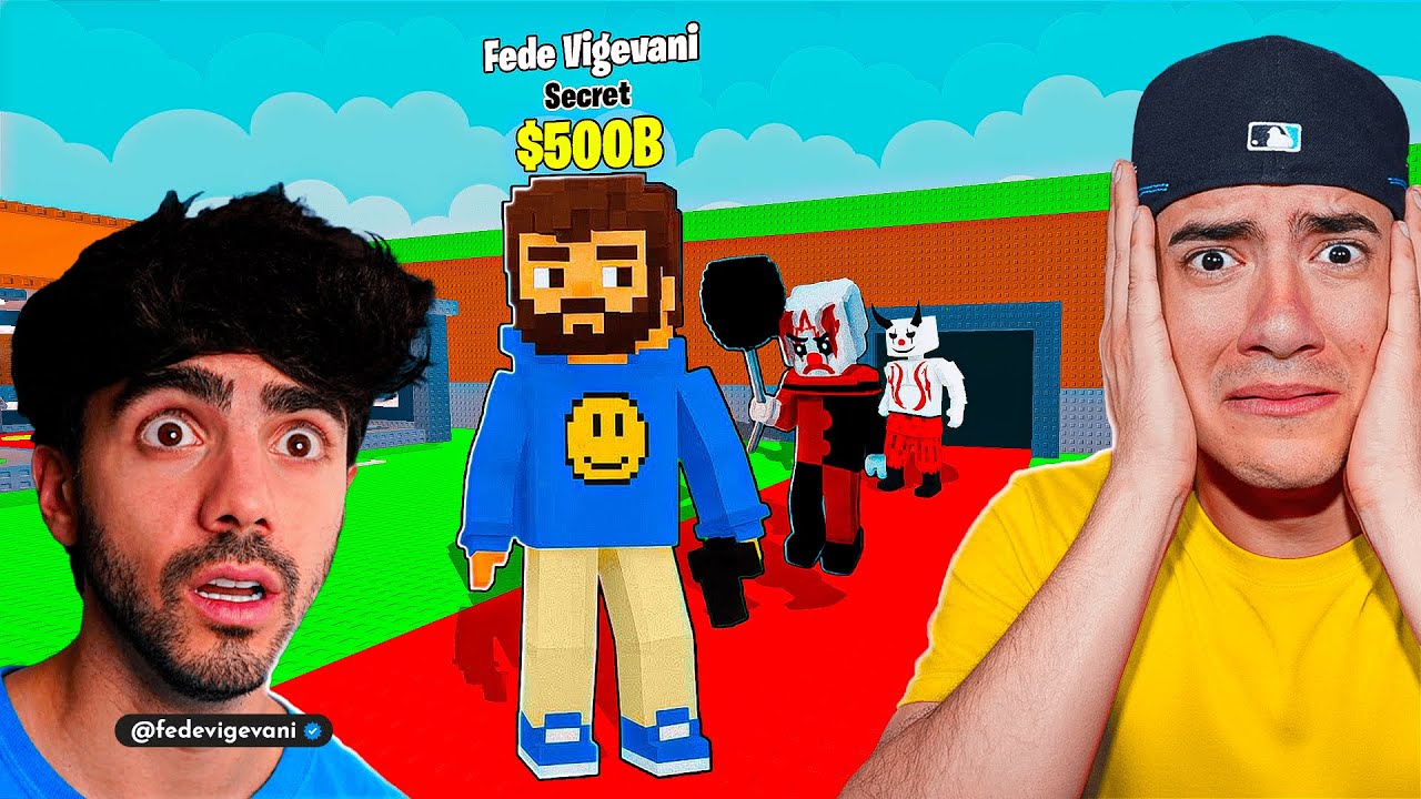 STEAL A BRAINROT, PERO CON PAYASOS DE FEDE VIGEVANI…😱 - Donato Roblox
