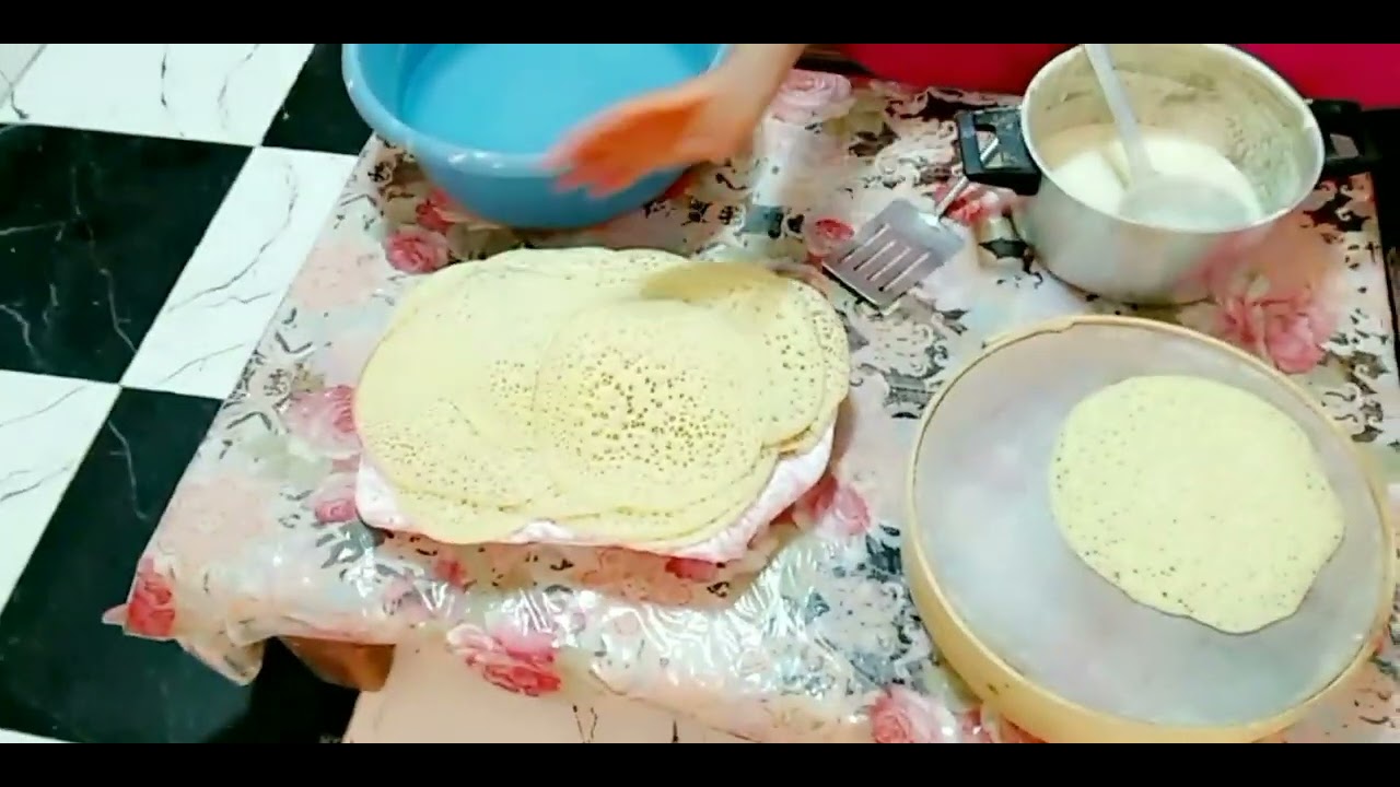 طريقة سهلة لتحضير لبغرير😋😍