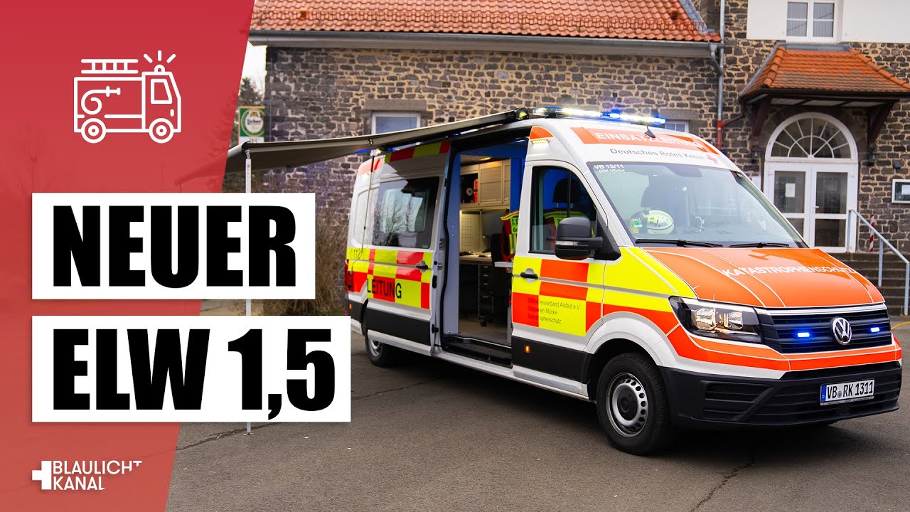 Der neue Einsatzleitwagen im Detail! 🚨 - Ein Quantensprung für das DRK