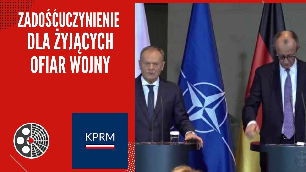 [PAP]: Zadośćuczynienie dla żyjących ofiar wojny. Premier Tusk i Kanclerz Merz odpowiadają