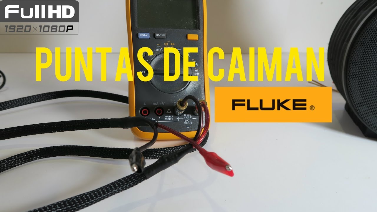 COMO HACER PUNTAS DE CAIMÁN PARA MULTIMETRO