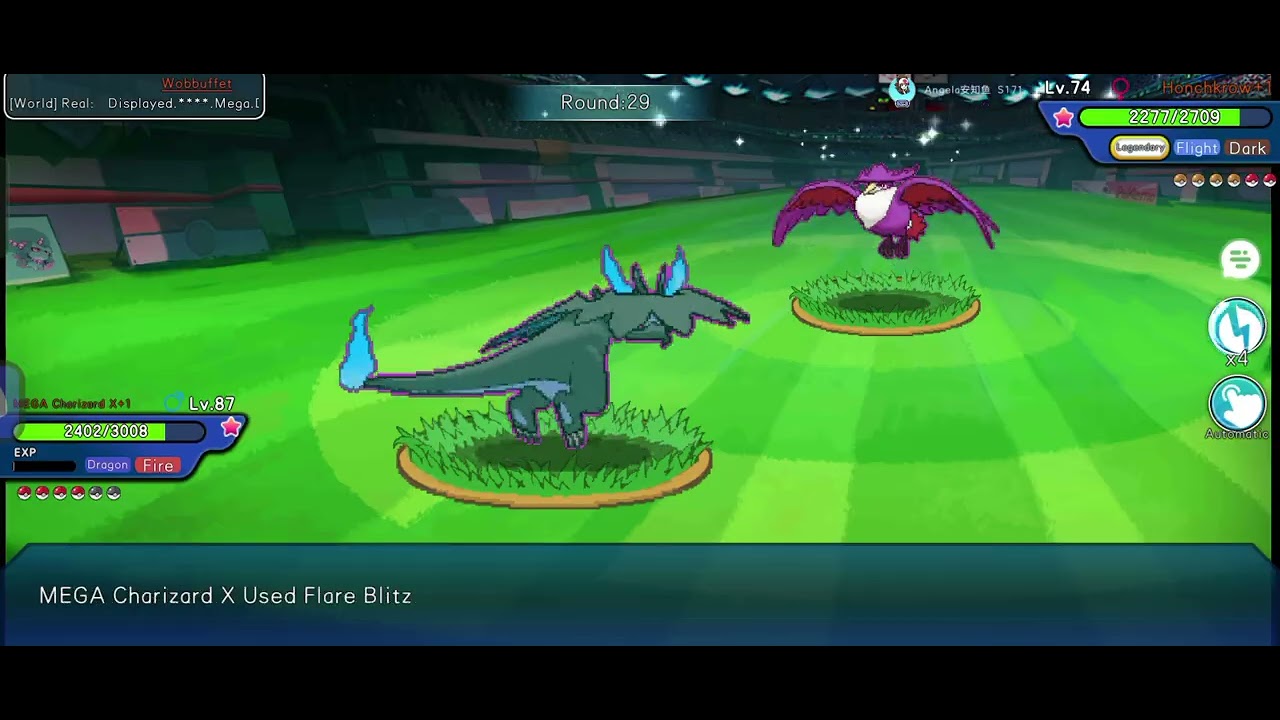Forger's luck Vs Kyogre 240 user