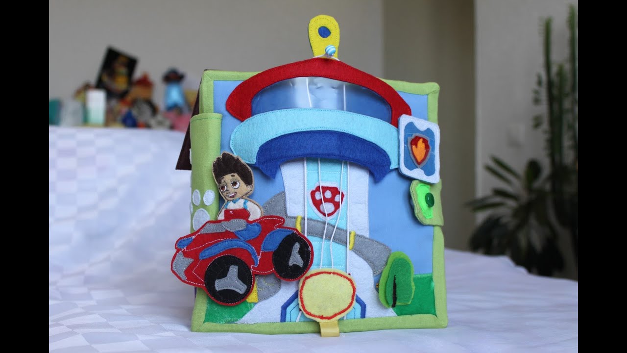 Развивающая книжка для детей Щенячий патруль. Educational book for children Paw Patrol.