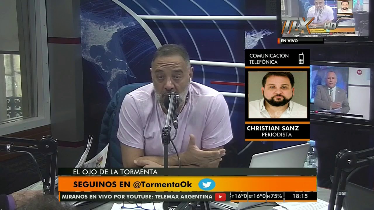 Christian Sanz entrevistado: An&iacute;bal Fern&aacute;ndez, triple crimen y narcotr&aacute;fico