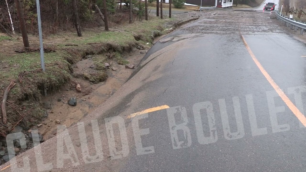 Inondations Charlevoix 1 mai 2023