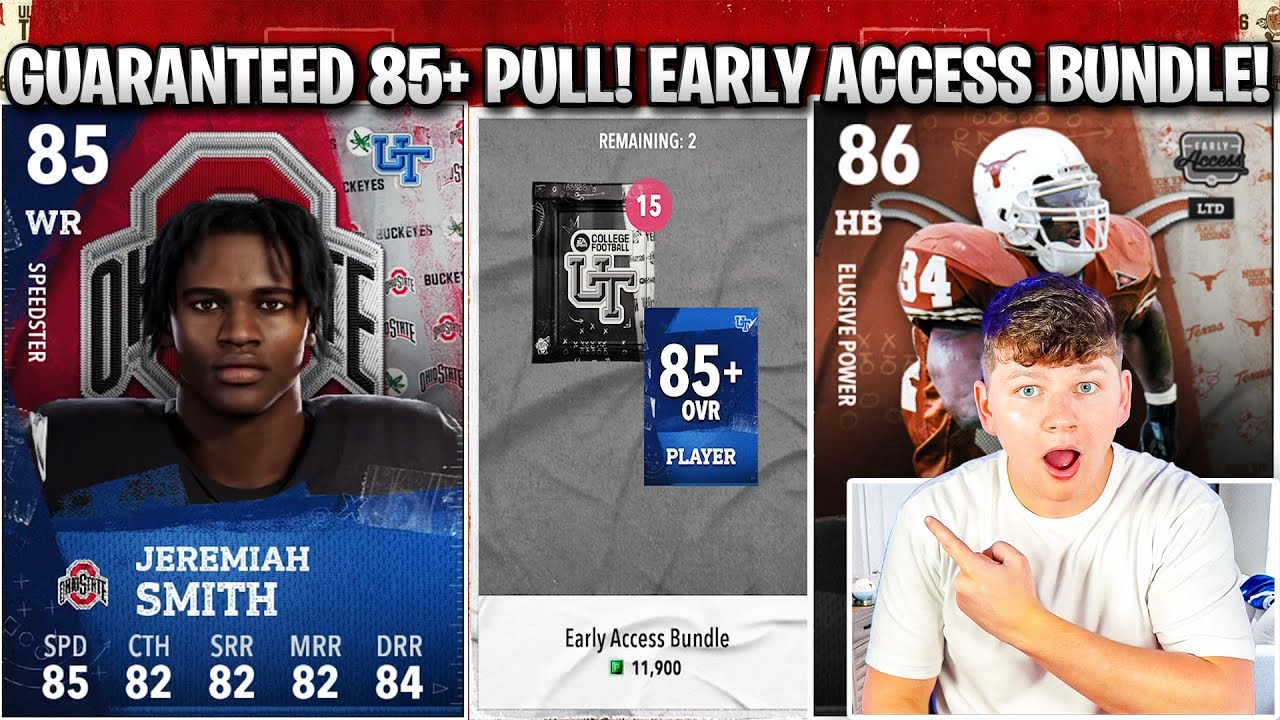 GUARANTEED 85+ PULL! EARLY ACCESS BUNDLE OPENING! FIRST CUT 26 BUNDLE!