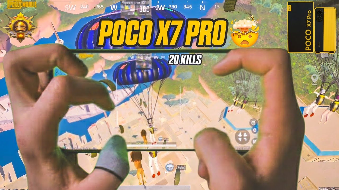 POCO X7 PRO 120 FPS PUBG TEST | HYPEROS 3 SENSITIVITY & PERFORMANCE TEST