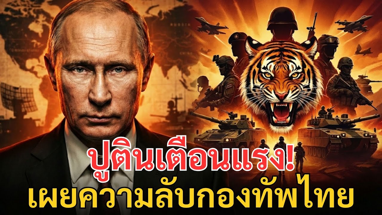 ปูตินเตือนแรง! อย่าแหย่เสือหลับ เผยความลับกองทัพไทยที่โลกยังไม่เคยเห็น