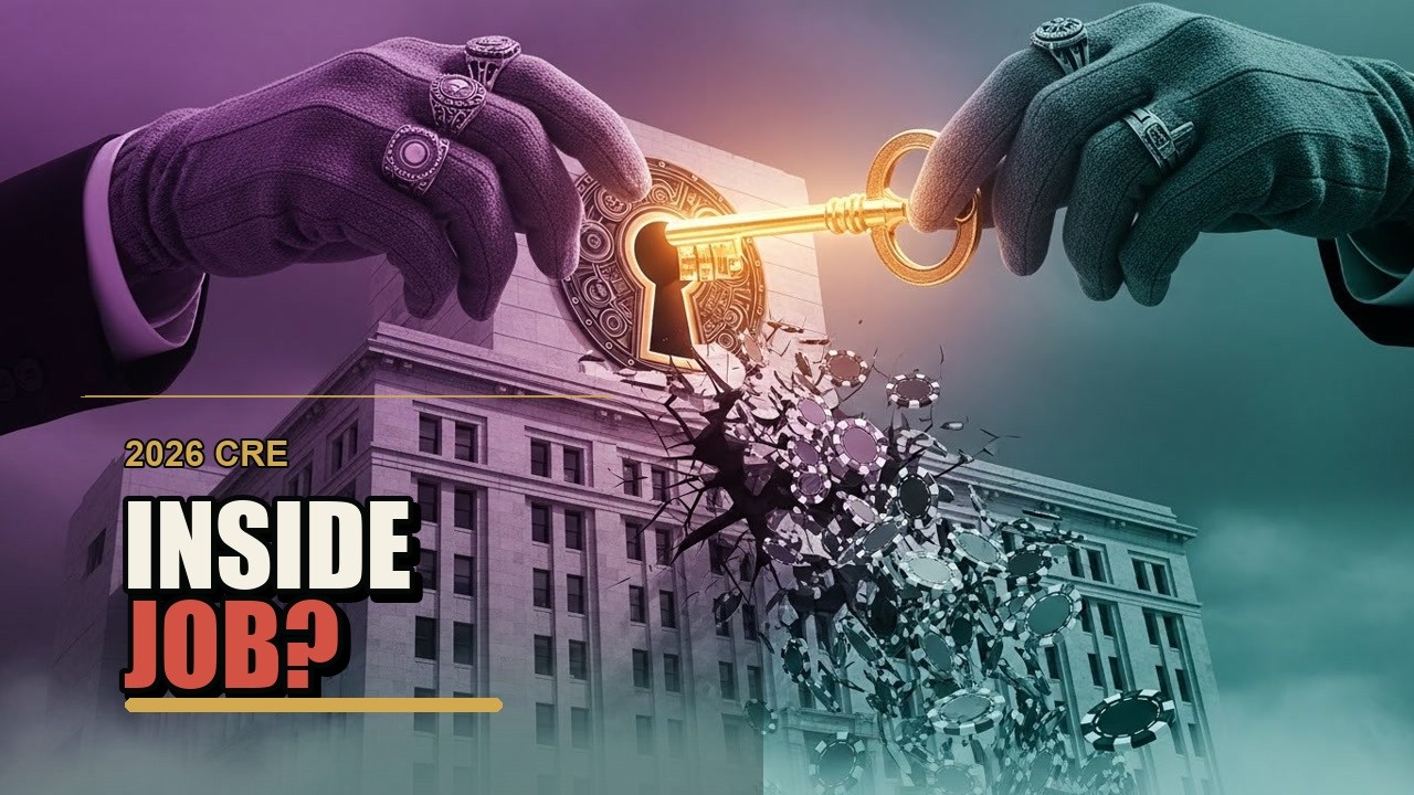 Why The 2026 Commercial Real Estate Crash Is Actually An Inside Job