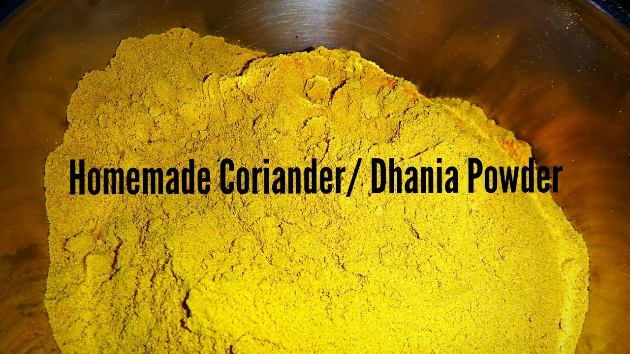 How to make Coriander Powder/ Dhania Powder at home