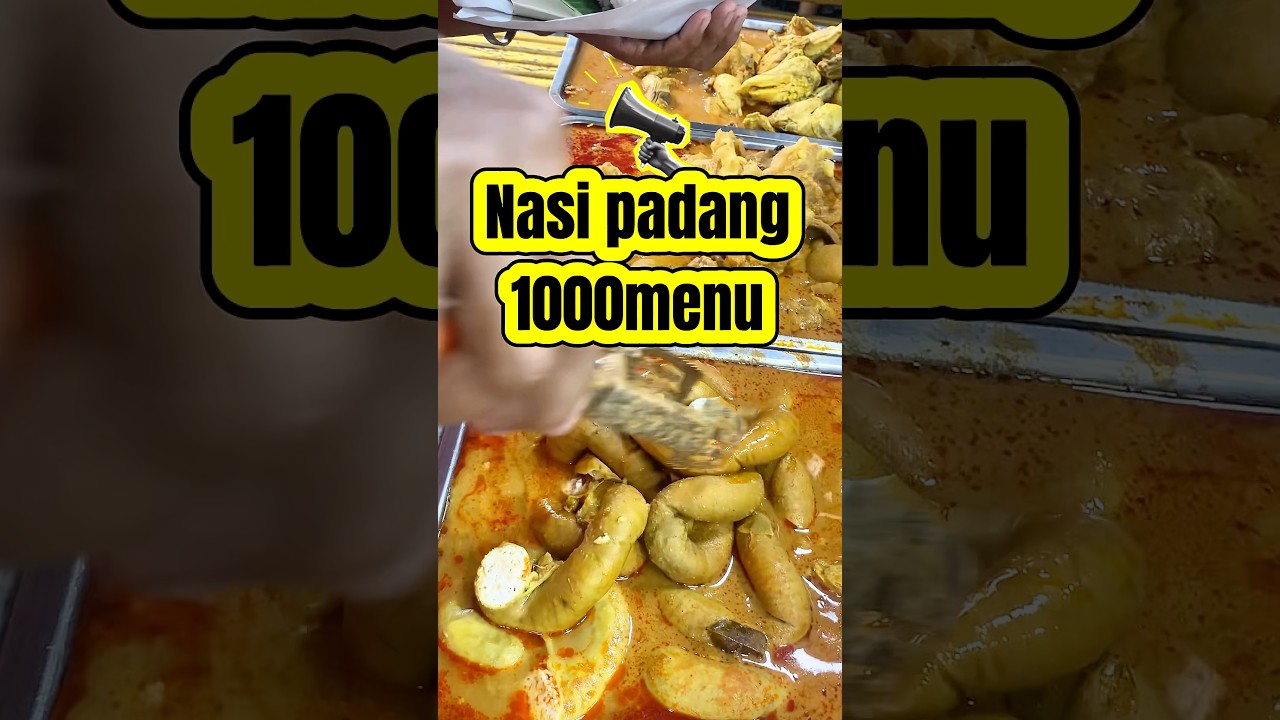 Nasi padang paling komplit