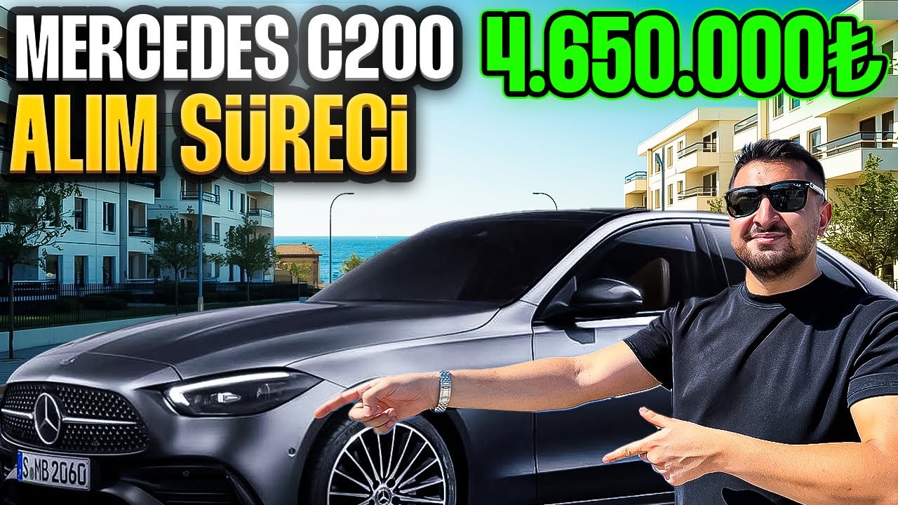 MERCEDES C200 ALIM S&Uuml;RECİ !