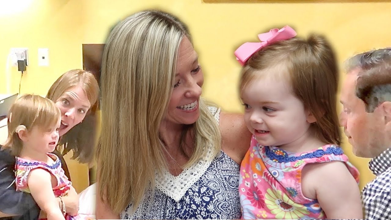ONE YEAR OLD HEARS FOR THE FIRST TIME! Cochlear implant activation