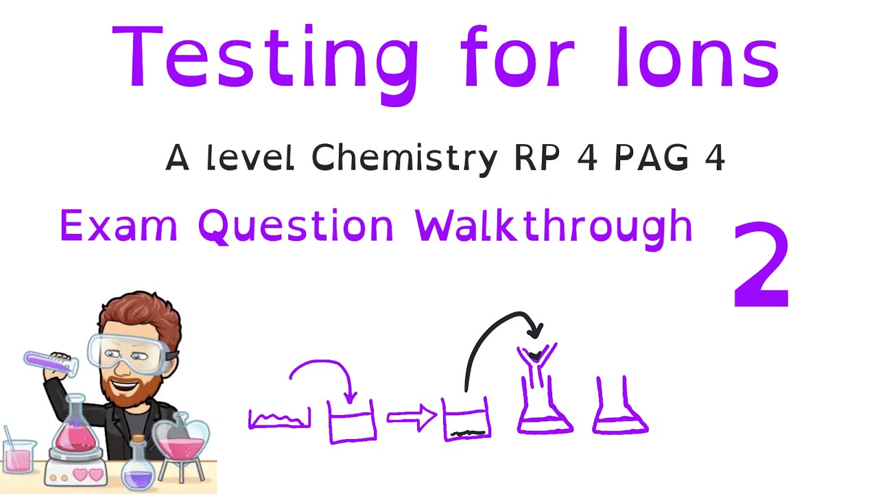 AQA Required Practical 4 | Linking Testing for Ions to Amount of Substance | Question Walkthrough 2