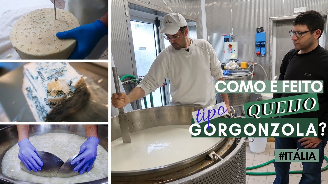 Como é feito o QUEIJO azul em GORGONZOLA, Itália! [LEGENDADO | T13 E18]