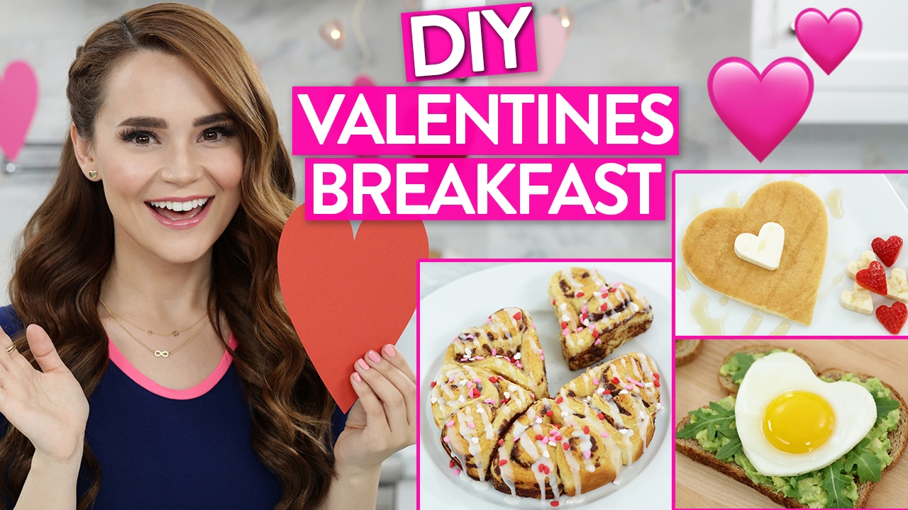 DIY VALENTINES DAY BREAKFAST IDEAS!