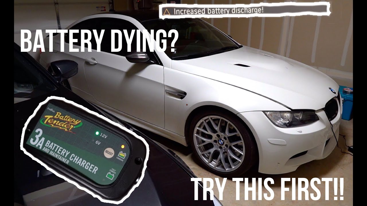 Нужен новый аккумулятор? Попробуйте это сначала! &mdash; Зарядное устройство Battery Tender &mdash; E92 M3