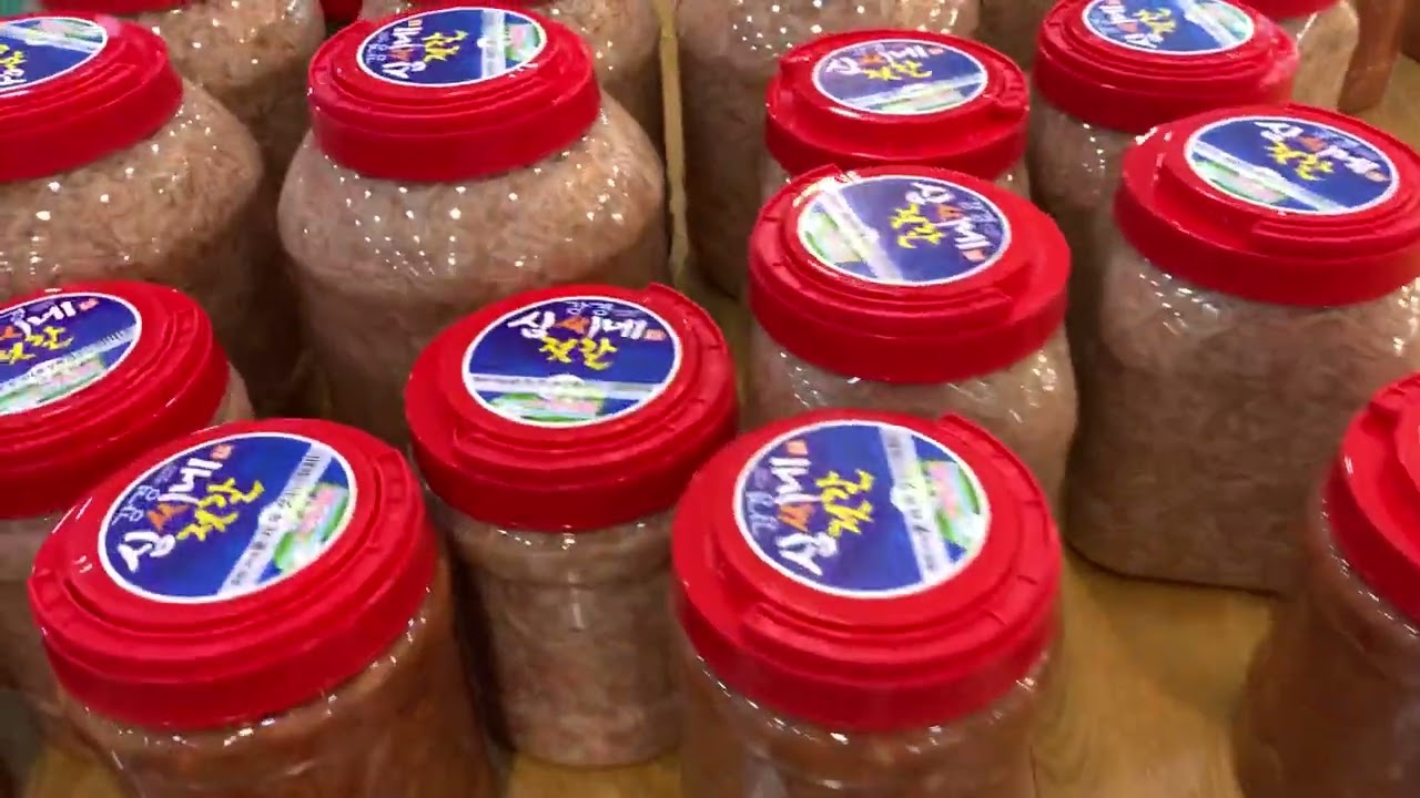 Bumbu utama dan wajib untuk membuat Kimchi Korea (UDANG Fermentasi) 강경 젓갈 논산시
