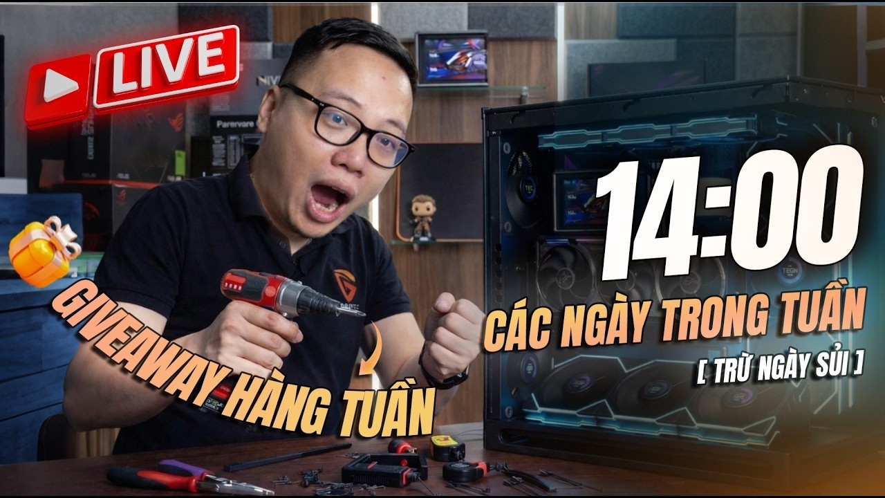 🔴(C&oacute; Giveaway) PC Mini ITX Của Anh Long & 68 Triệu