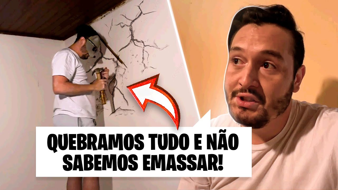 QUEBRAMOS O ESCRITÓRIO TODO E NÃO SABEMOS TERMINAR, DE NOVO UM PESADELO!