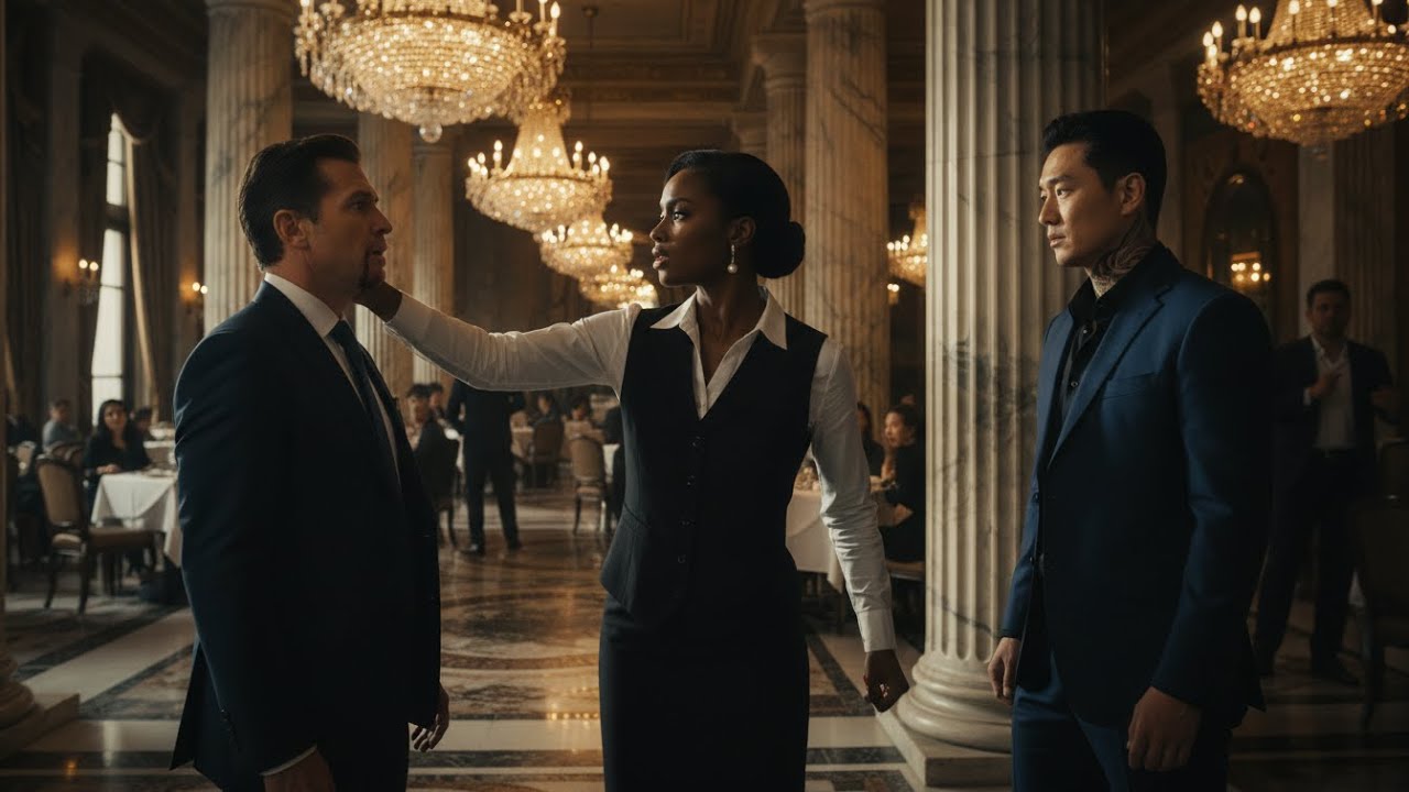 Billionaire Humiliates Black Waitress—She Fights Back, Then The Korean Mafia Boss Locks The Door