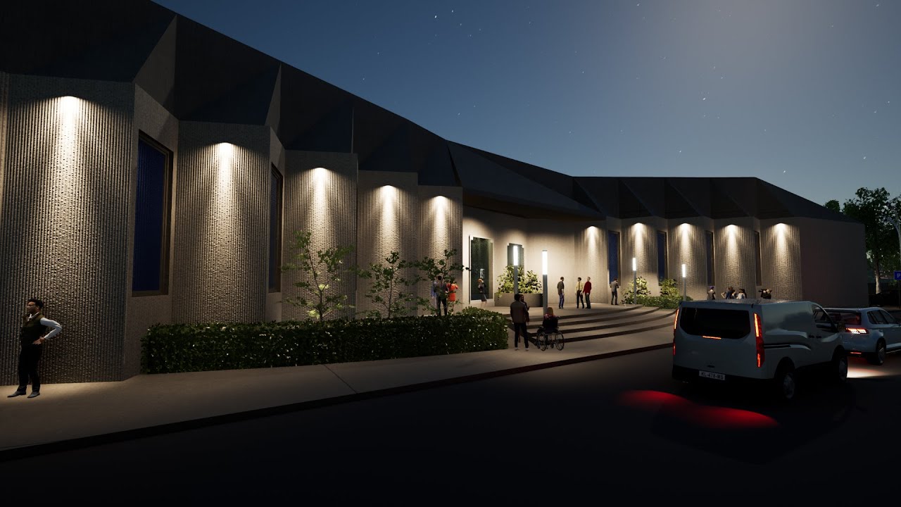 Convention Walkthrough | Design by Ar.George_Stevn | Puducherry