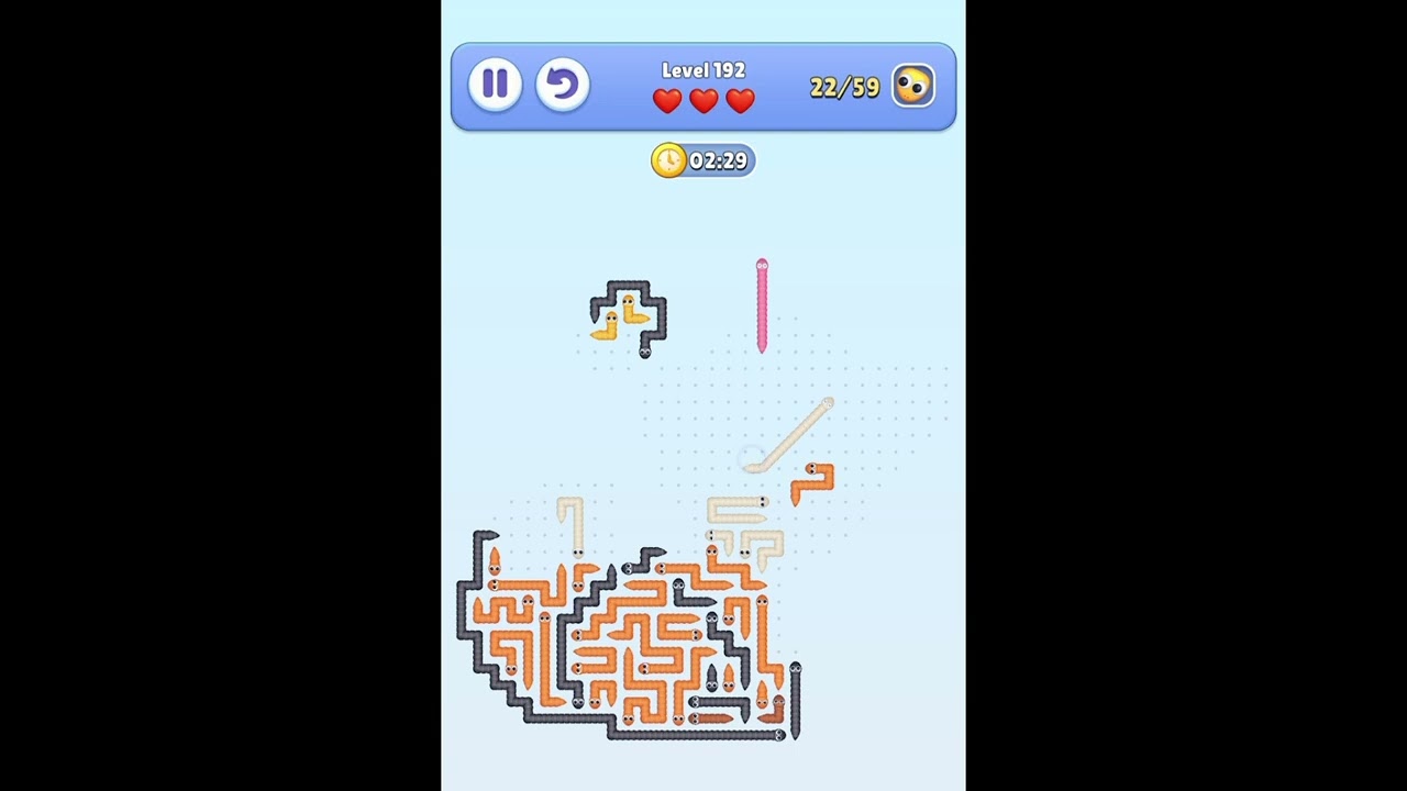 Snake Escape &ndash; Level 192 Walkthrough 🐍🧩✨